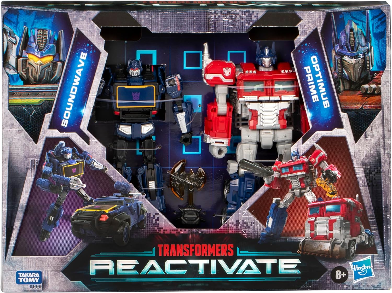 Transformers Reactivate Optimus Prime & Soundwave (2 figure